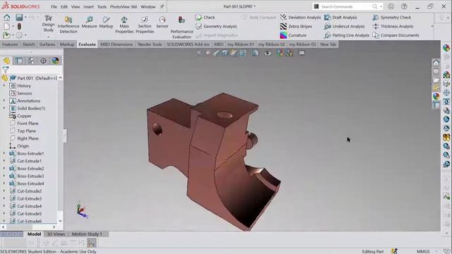 CSWA Solidworks Sample Past Exam Model 1 - 2007 - 2008 смотреть онлайн