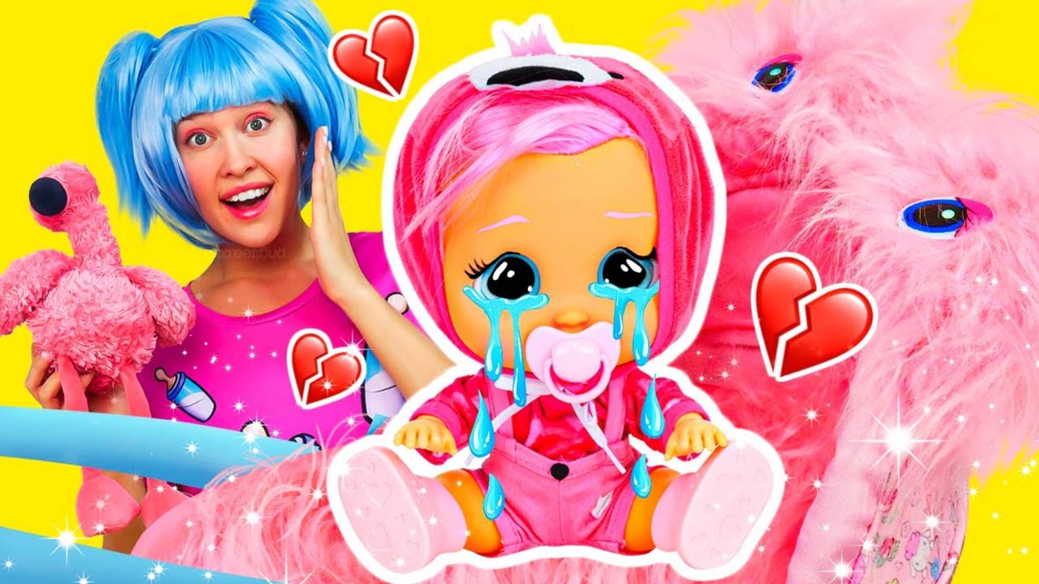 Я буду твоей мамой ❤️ Заботимся о кукле Край Бебис Фэнси! смотреть онлайн