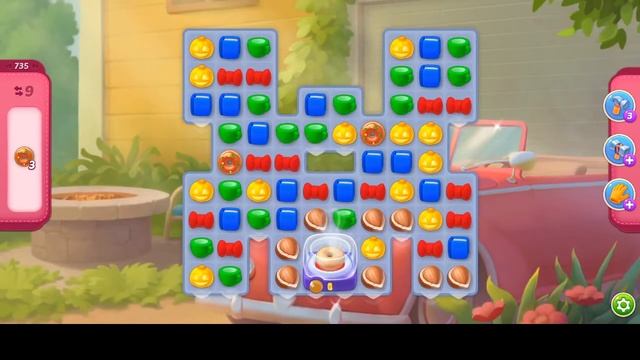 Homescapes Level 735 Walkthrough || Прохождение Уровень 735 очень сложный смотреть онлайн