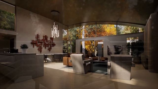 Evanston House | Twinmotion 2022 (Path Trace) | Revit смотреть онлайн