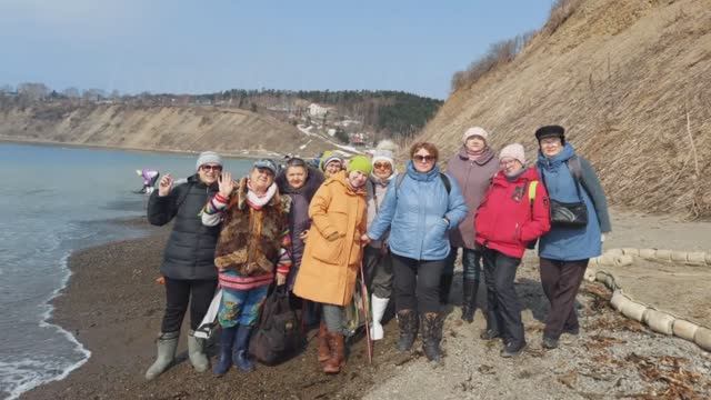 Сбор морской капусты/ Нечаевка / отдых на море / 6 апреля 2025 года