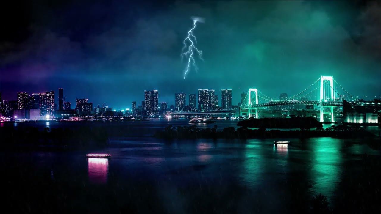 ✨ Chill Lofi Vibes | Relaxing Neon City Nights