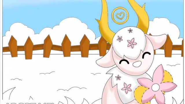 Just me colouring Adopt Me’s Goldhorn смотреть онлайн