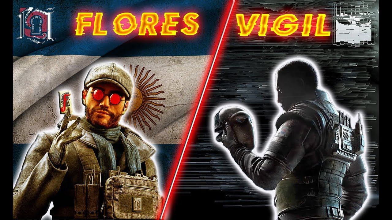 Tom Clancys Rainbow Six SIege Осада - Заряд Flores и Vigil  #flores #vigil