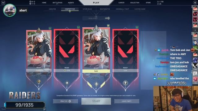 Toast's 'Little Brother' From China Account For Valorant [FUNNY OTVF Moments ]