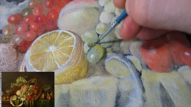 Пишем голландский натюрморт маслом. Часть 2 смотреть онлайн