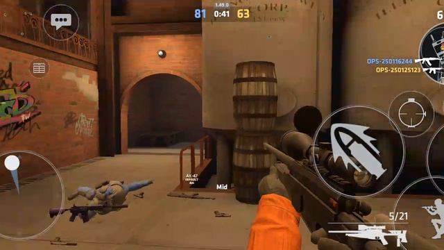 играю в критикал опс но моё задание выполнить кил с авика без прицела в прыжке 🤯 и я смог !!¡!!! смотреть онлайн