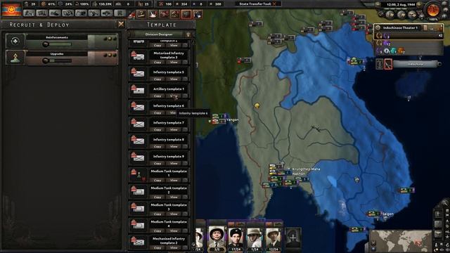 Hearts of Iron 4: Kaiserreich - Indochina (Cleaning up) [14] смотреть онлайн