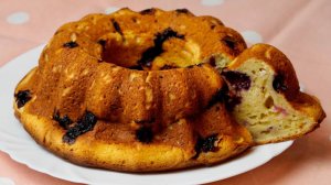 ЛУЧШИЙ ТВОРОЖНЫЙ КЕКС со смородиной! Домашний кекс , простой рецепт!