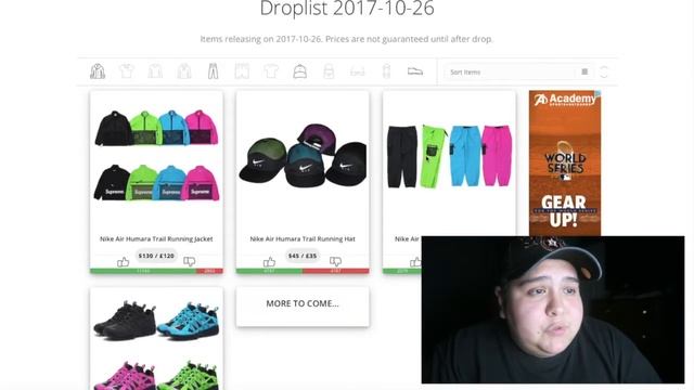 SUPREME FW17 WEEK 10 DROPLIST ( COP OR DROP ) смотреть онлайн