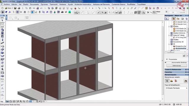 BIMforma. ArchiCAD 27 - Muros Cortina II смотреть онлайн