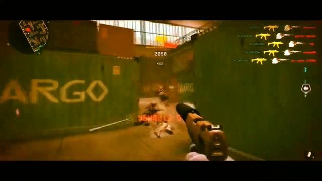 Warface Frag Movie Золотой CZ Scorpion EVO 3 A1