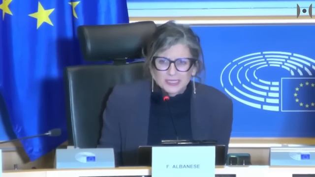 UN Rapporteur REVEALS Truth About Gaza. Francesca Albanese Speaks to EU Parliament Group смотреть онлайн