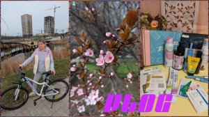 VLOG/болтаю/Newbeautybox/открыли вело сезон🚴♀️/всё зацвело/пустышки/гуляю)