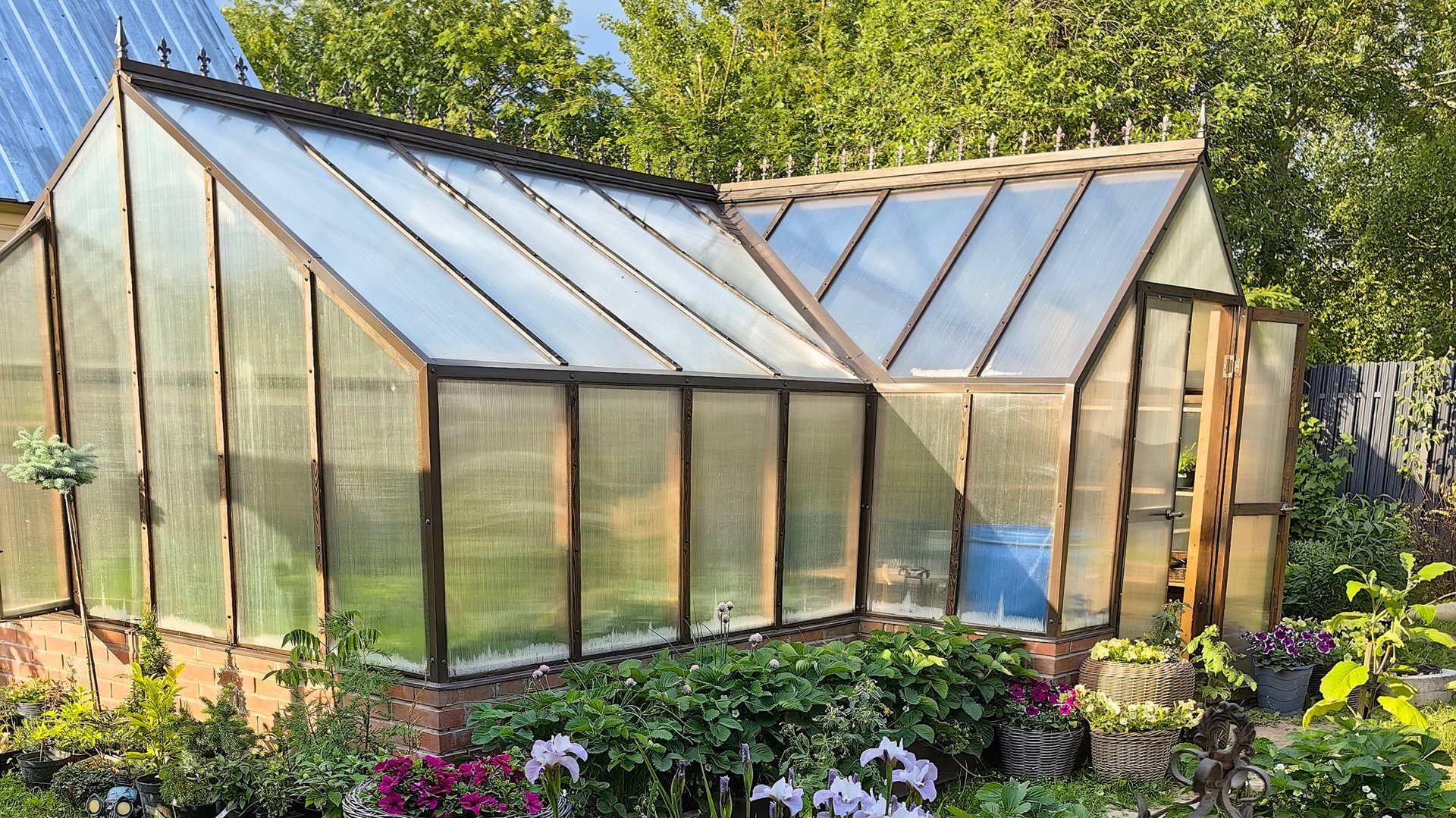 Теплица в английском стиле своими руками смотреть онлайн