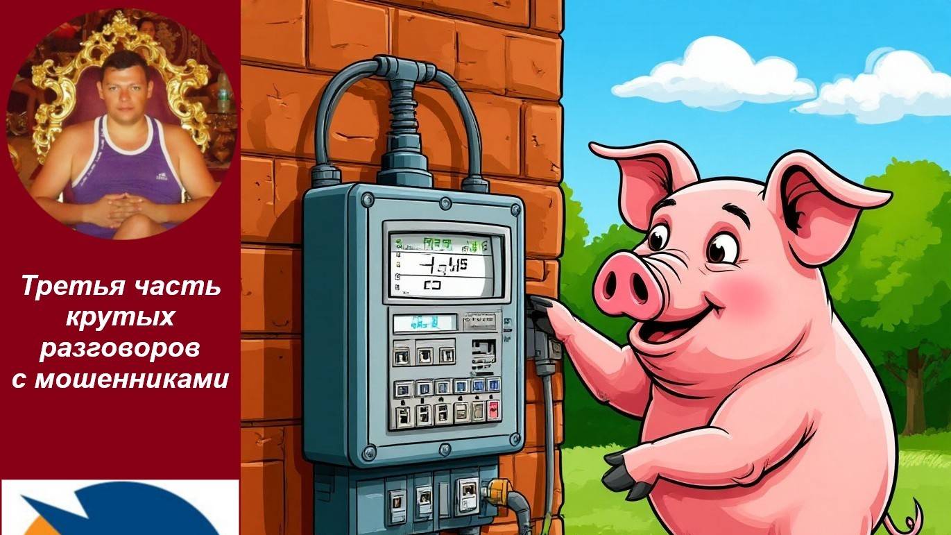 Третья часть смешных разговоров с мошенниками.