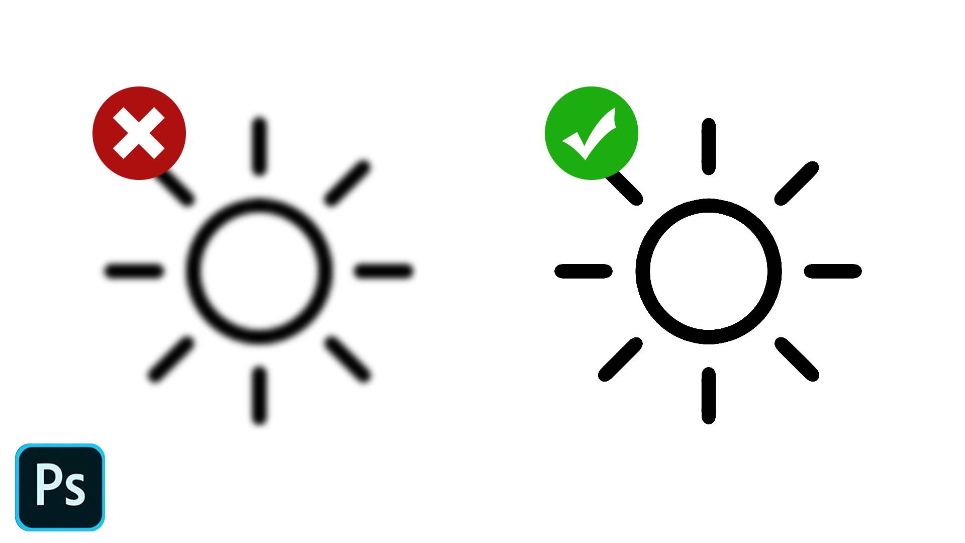 Как улучшить качество иконки в фотошопе смотреть онлайн