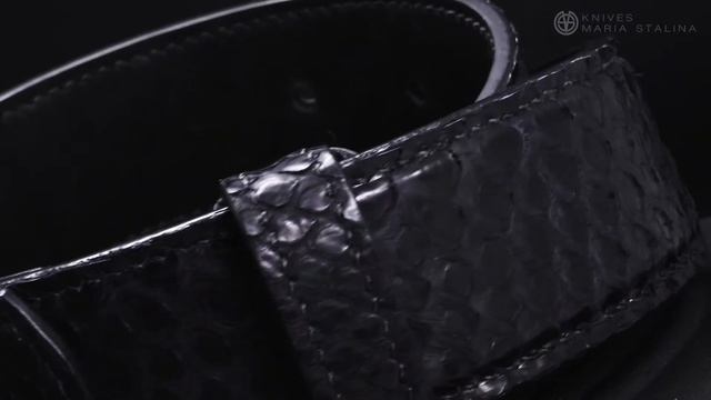 Ремень с авторской пряжкой «Gloomy Samurai» смотреть онлайн