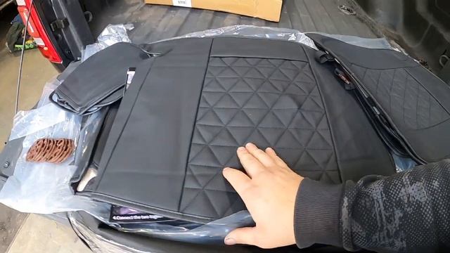 New seat covers for the Ram 3500 from Coverado Auto смотреть онлайн