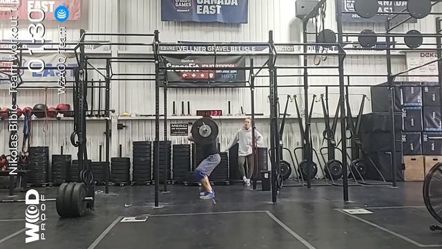 Team WZA 2021- wod 1. front squat / c2b смотреть онлайн