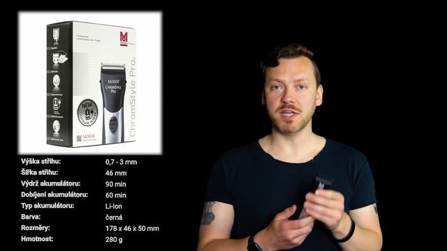 Střihací strojek MOSER Chrome Style смотреть онлайн