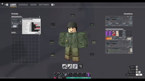 Trying to get the ghillie suit in Apocalypse Rising 2