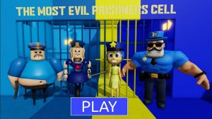 BARRY И ДЕВУШКА ПОЛИЦЕЙСКИЙ VS РАДОСТИ ИЗ ГОЛОВОЛОМКИ И ПОЛЦЕЙСКИЙ COP! OBBY в РОБЛОКС