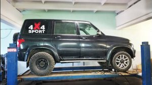 Установка усиленных (разгруженных)  полуосей  Val Racing на УАЗ Патриот.