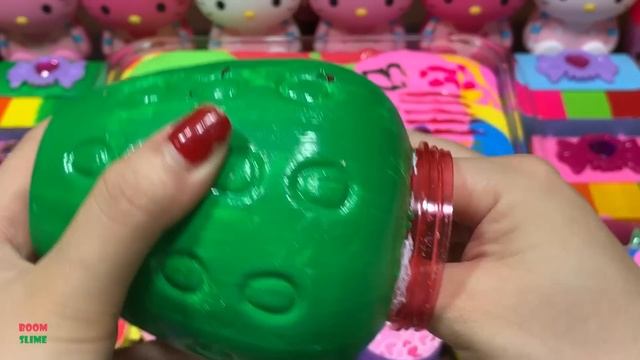 SATISFYING WITH CLAY PIPING BAG AND GLITTER AND FOAM ! Mixing Random Things Into GLOSSY Slime #2281 смотреть онлайн