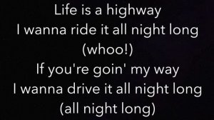 Life Is A Highway (LOWER -3) - Rascal Flatts - Piano Karaoke Instrumental