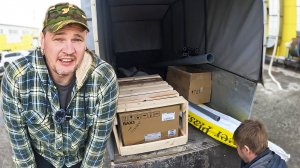 ЖИВЁМ НА СТРОЙКЕ. УТЕПЛИЛ ВСЕ ПОЛЫ. ПРИВЕЗЛИ ВСЁ ДЛЯ ОТОПЛЕНИЯ И ВОДЫ