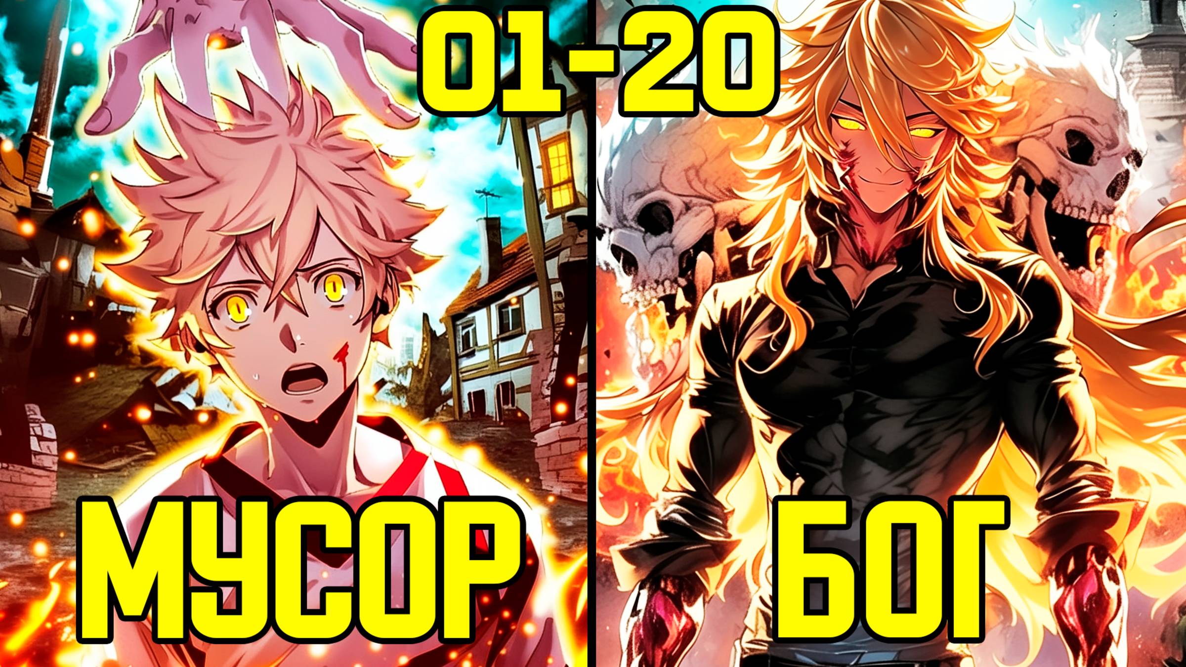 [1-20] Прокачка с помощью Богов - Пожри или Умри (Озвучка Манги) смотреть онлайн