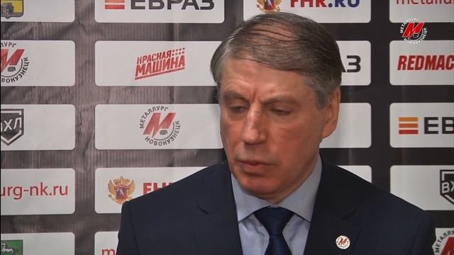 «Металлург» — «Нефтяник» — 2:1. Пресс-конференция смотреть онлайн