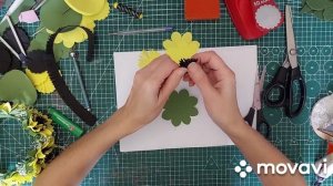 Простой красивый ободок из фоамирана 1мм