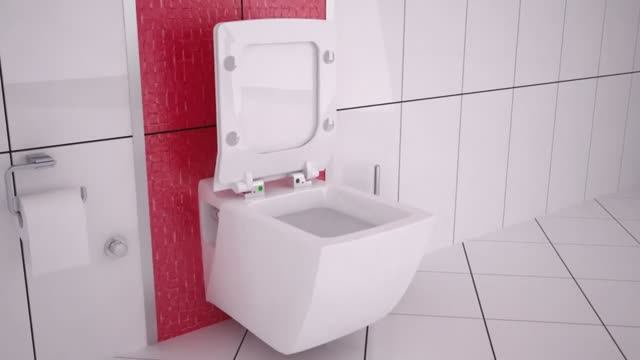 Монтаж сидения с микролифтом к унитазу Creavit