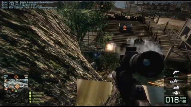BFBC2: VSS Sniper Montage [FullHD] смотреть онлайн