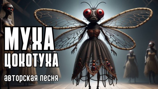 Муха-Цокотуха (Авторская песня) - Музыкальный Клип