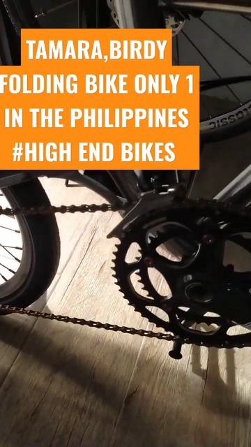 #HIGH END BIKE #TAMARA BIRDY #FOLDING BIKE#ONLY 1 IN THE PHILIPPINES