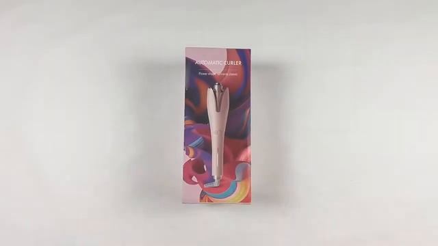 Anti Perm Curly Hair Curler Automatic Rotation Hair Rollers Negative Ion Curling смотреть онлайн