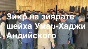 Зикр Анди на зиярате Умар-Хаджи Андийского 07.04.2025г.
