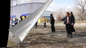 Здоровый флешмоб  "Шаги к здоровью"