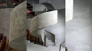 Винтовая лестница. Монолит.