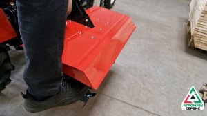 Агромаш МТ-110: установка ремня на фрезу: быстро, просто, без ошибок