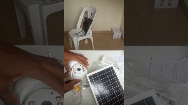 How to install a Smart Solar CCTV camera and connect with your phone смотреть онлайн