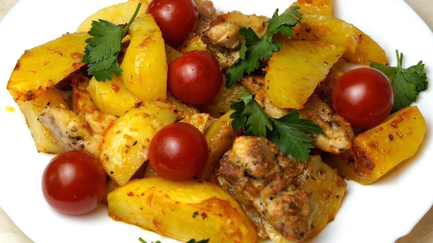 Золотой Рецепт КАРТОШКИ без ЖАРКИ и ВАРКИ. Главное - ПРИПРАВЫ! смотреть онлайн