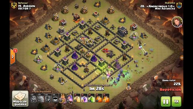 LIC. J7. SECTOR 7 VS. MINI ADVANCED. Clash of Clans смотреть онлайн