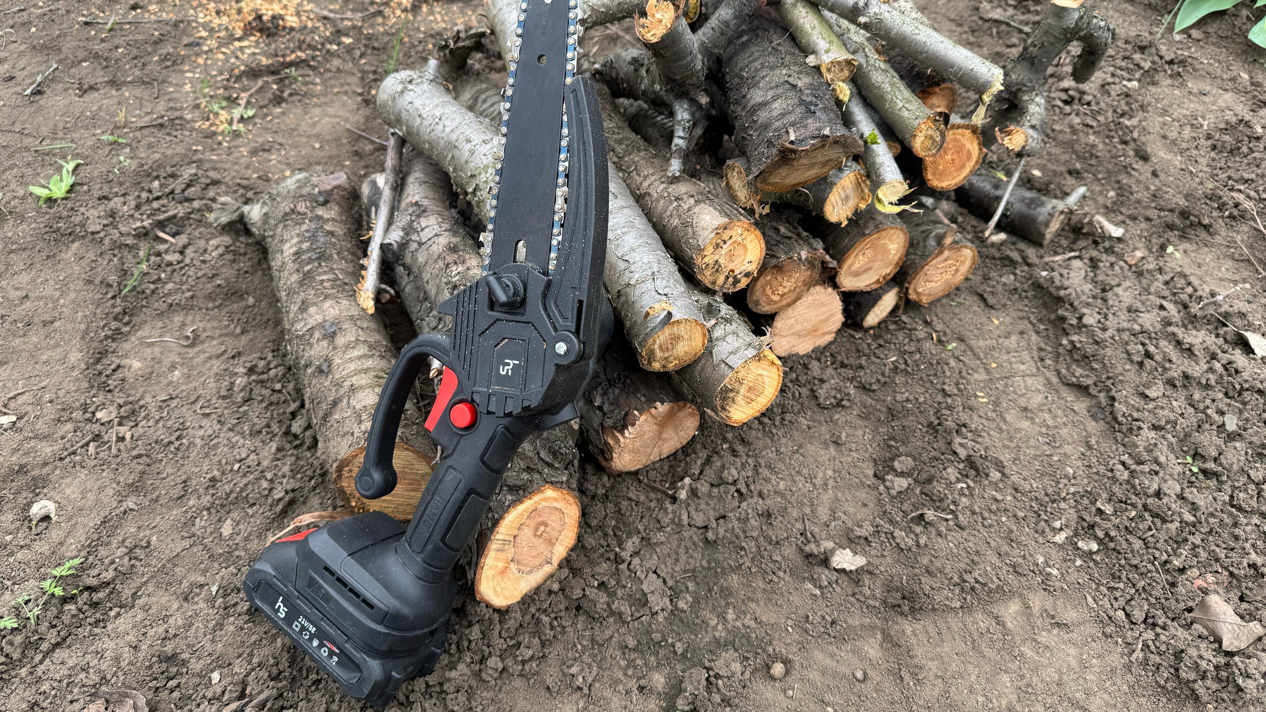 Мини цепная пила на акб арт. ozon 1688498308 смотреть онлайн