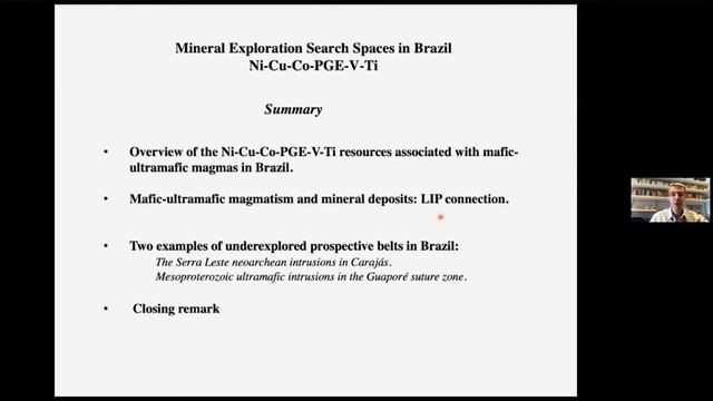 Brazilian Mining Sessions: Mineral Exploration Search Spaces in Brazil смотреть онлайн