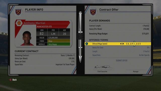 FIFA 17 WEST HAM CAREER MODE MARTIAL AND LACAZETTE SIGN EP 2