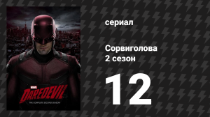 Сорвиголова 2 сезон 12 серия «Тьма в конце тоннеля» (сериал, 2016)